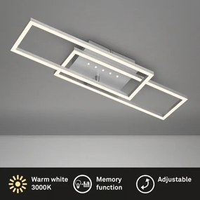 Brilo - LED fényerőszabályozható mennyezeti lámpatest LED/30W/230V 3000K matt króm