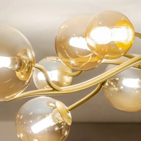 Brilagi - LED Felületre szerelhető csillár MISTEL 15xG9/3W/230V arany