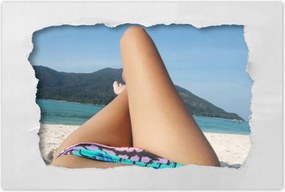 Poszterek 120x80 Strandolás bikiniben