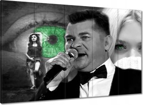 Vászonkép 100x70 Zöld szemek Zenek