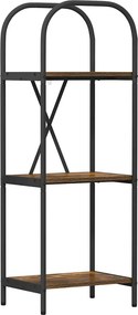 vidaXL Könyvespolc Füstölt tölgy 40 x 30 x 109 cm Faanyag