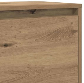 TV állvány kézműves tölgy 90 x 35 x 40 cm Faanyag