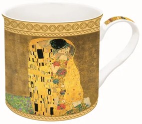 Klimt porcelán bögre díszdobozban A Csók 300 ml