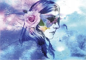 Fotótapéta Rózsa Repedés Profil Vinyl absztrakt 460x300 +ragasztó