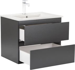 Vario Forte 60 alsó szekrény mosdóval antracit-antracit