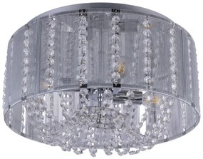 Globo 15091D - Kristály mennyezeti lámpa WALLA 4xE14/40W/230V