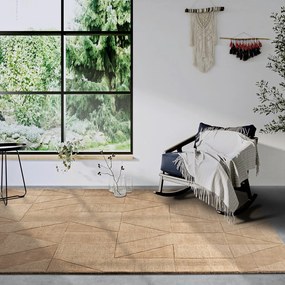 Bézs kézi szövésű gyapjú szőnyeg 190x280 cm Ursule – Villeroy&amp;Boch