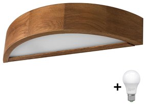Brilagi Brilagi - LED fali lámpa CARVALHO 1xE27/60W/230V tölgy cseresznye BG0857