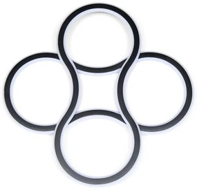 Brilagi - LED dimmelhető mennyezeti lámpa ORELLI LED/53W/230V 3000-6000K + távirányító