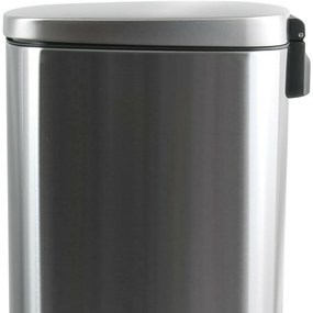 Spirella Pedálový odpadkový koš soft-close Akira50 l, kartáčovaný nerez, 50 l