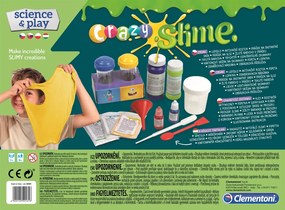 Slime Crazy készítő szett Clementoni