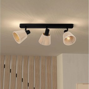 Eglo 44141 - SEAGARD spotlámpa, 3xE14/40W/230V, bézs/fekete
