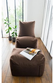 Sötétszürke babzsákfotel Plus 70 Lounge – SLOWDOWN