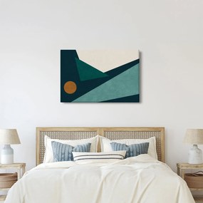 Kép - Kubista absztrakció (90x60 cm)