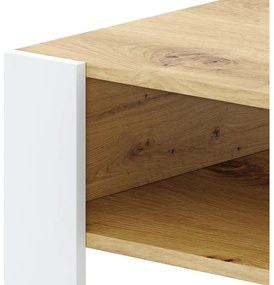Dohányzóasztal Corosta 2 (artisan tölgy + fehér) . 1097159