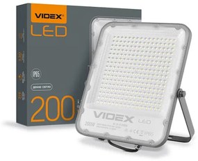 LED reflektor , 200W , természetes fehér , 26000 lumen , IP65 , VIDEX , Davis
