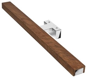 Brilagi-LED Fürdőszobai tükörmegvilágítás WOODY MIRROR LED/12W/230V IP44 tölgy/króm