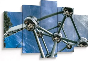 Kép - atomium Brüsszelben (150x105 cm)