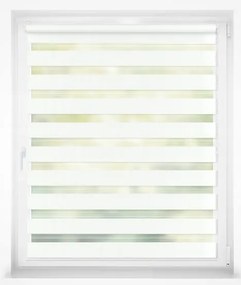 Livarno home Roló nappal és éjszaka, zebra mintás, 60 x 150 cm Fehér (102/RT-316)