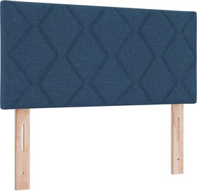 vidaXL Fejtámla Kék 100 cm szövet
