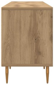 kézműves tölgy színű szerelt fa TV-szekrény 150 x 30 x 44,5 cm