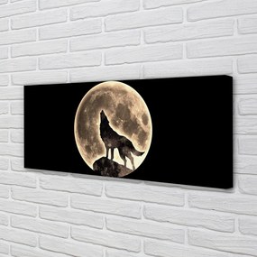 Canvas képek farkas hold 140x70 cm