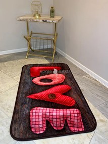 Love fürdőszobai szőnyeg 60x100 cm