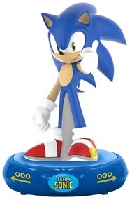 Sonic a sündisznó Right 3D LED éjjeli lámpa, éjszakai fény