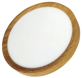 LED mennyezeti lámpa, 18 W, 230 V, 3000/4000/6500 K, átm. 23 cm, bézs