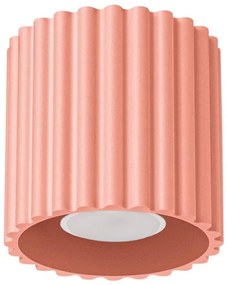 Sollux SL.1824 - AURA spotlámpa 1xGU10/10W/230V 10 cm rózsaszín