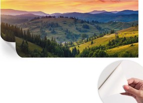 Öntapadós Dekoratív Fotótapéta Hálószobába Hegyi táj 250x104