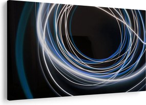 Kék vonalak képe (90x60 cm)