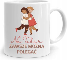 Bögre Ajándék Barátnak Mindig Számíthatok fényképes nyomtatással