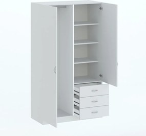 Riava gardróbszekrény 97cm F 2D3S Fehér