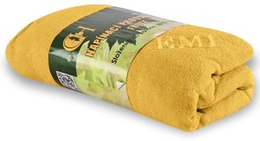 EMI sárga frottír gumis lepedő