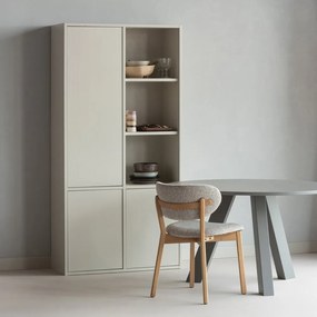 Tölgyfa kerek étkezőasztal ø 129 cm Rhonda – WOOOD