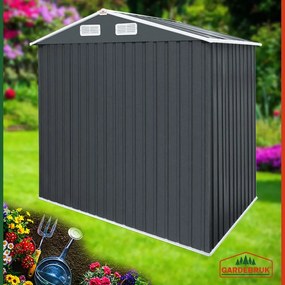 Kerti szerszámtároló ház XL, 196x132x188cm, antracit Gardebruk