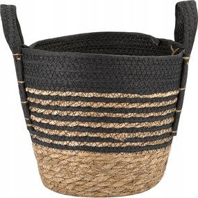 "Bali" kosár L fekete"