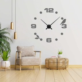 Modern tükrös falióra ragasztóval - DIYPAJPA