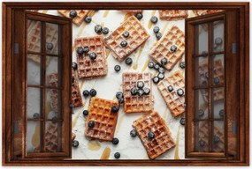 Poszterek 60x40 Gofri Amerikai áfonya