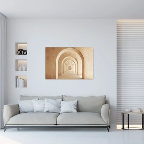 Kép - Bézs átjáró (90x60 cm)