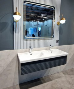 CeraStyle ELITE - DUPLA porcelán mosdókagyló - 120 x 45 cm