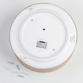 Brilagi - Fürdőszobai mennyezeti lámpatest POOL 2xE27/15W/230V átm. 30 cm IP54 bézs