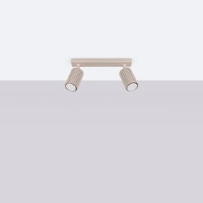 Brilagi - Spotlámpa CRESTO 2xGU10/10W/230V taupe