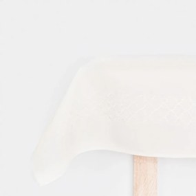 Abrosz hímzett Betty 110x160 ivory