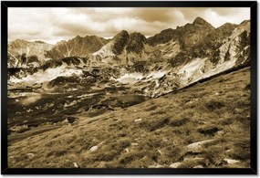 Poszterek keretben 60x40 Tátra Lengyel hegyek Kilátás