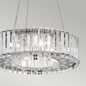 Kichler KL-CRYSTAL-SKYE-P-A- LED Fürdőszobai csillár CRYSTAL SKYE 6xG9/3W/230V IP44