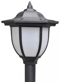 Lánc Kerítés kültéri lámpával 2 LED Lámpa Két Pózna