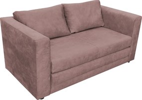 Kihúzható kanapé, rózsaszín, BEJA