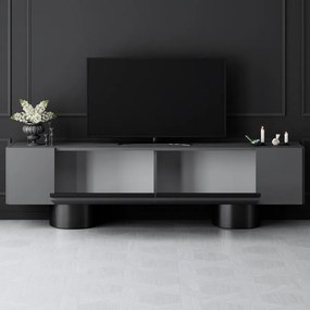 TV szekrény Bohem - Anthracite, Black